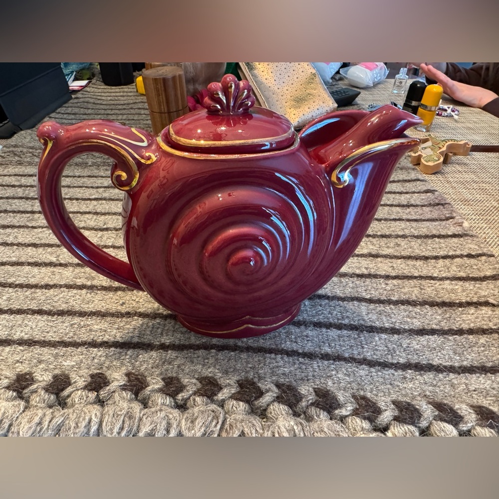 ✨RARE✨ Halls china Nautlius teapot